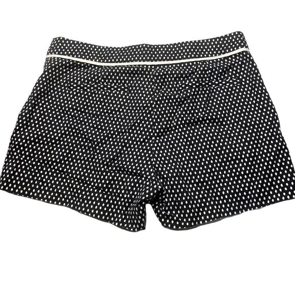 A/X Armani Exchange Wm’s Sz 4 Black White Polka Dot Dress Casual Shorts - Picture 4 of 4